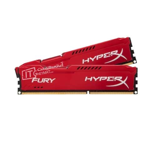 رم کامپیوتر کینگستون HyperX Fury 8GB DDR3 1600MHz
